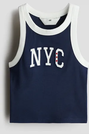 H&M Singlet i bomull med trykk