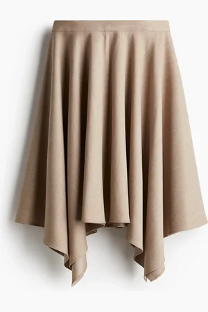 H&M Skjørt med asymmetrisk kant