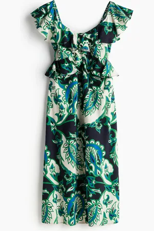 H&M Kjole med volang