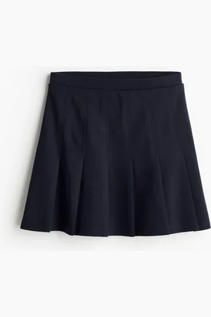 H&M Foldeskjørt i scuba
