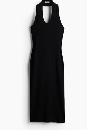 H&M Bodycon-kjole med halterneck