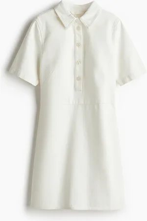 H&M Denimkjole med krage