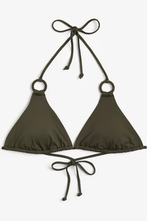 H&M Vattert trekant-bikinitopp