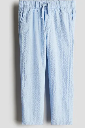 H&M Bukse i seersucker av bomull