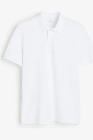 H&M Regular Fit Pologenser i piquet