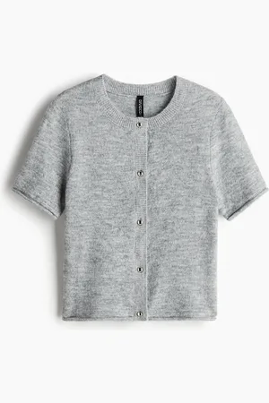 H&M Kortermet finstrikket cardigan