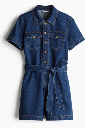 H&M Playsuit i denim