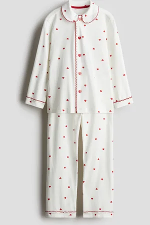 H&M Pyjamas i bomull med trykk