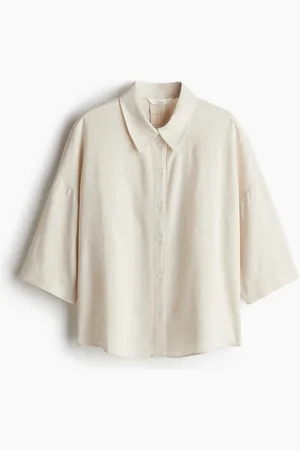 H&M Skjorte i linmiks