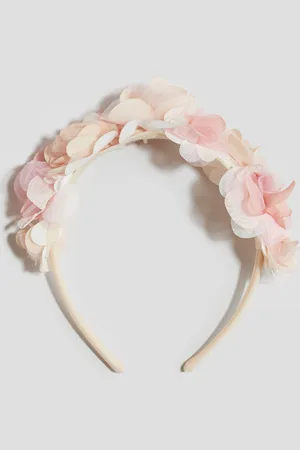 H&M En hårbøyle i sateng med blomster