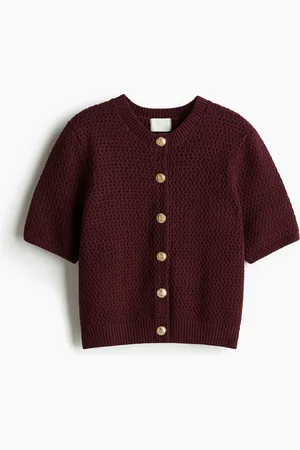 H&M Strukturstrikket cardigan