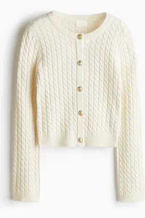 H&M Flettestrikket cardigan