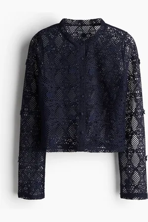 H&M Hole-patterned cardigan