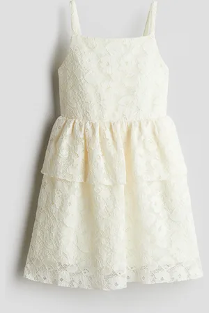 H&M Blondekjole med volang