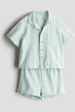 H&M 2-delt sett i linmiks