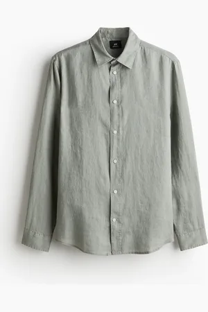 H&M Regular Fit Linskjorte