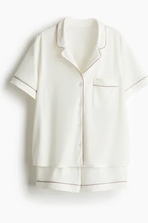 H&M Pyjamasskjorte og -shorts