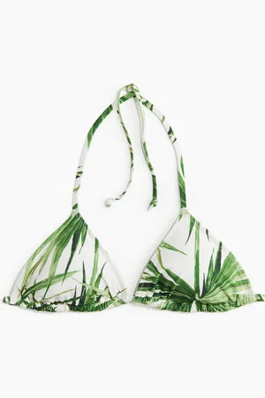 H&M Vattert trekant-bikinitopp