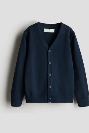 H&M Finstrikket cardigan i bomull