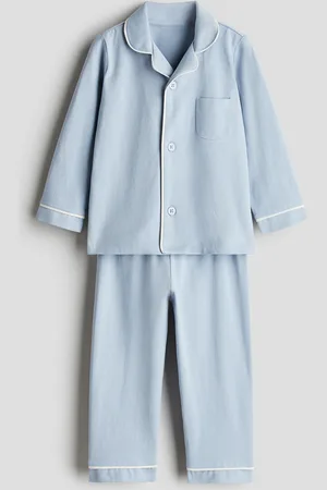 H&M Pyjamas i bomullstrikot