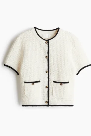H&M Strukturstrikket cardigan