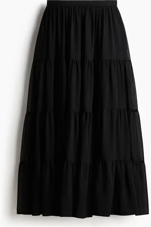 H&M Maxiskjørt med volanger