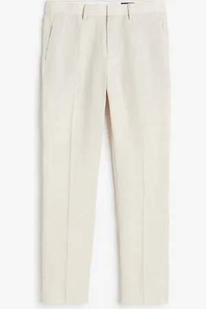 H&M Slim Fit Dressbukse i lin
