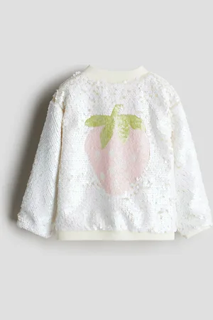 H&M Paljettbrodert bomberjakke