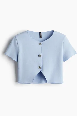 H&M Kortermet cardigan i trikot