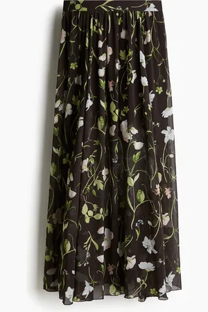 H&M Maxiskjørt i chiffon