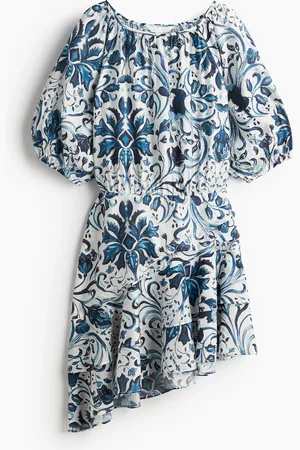 H&M Kjole med volang