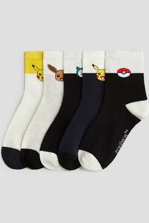 H&M 5-pack mønstrede sokker