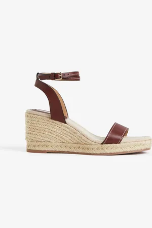 H&M Espadrillos med kilehæl