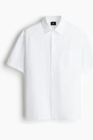 H&M Relaxed Fit Kortermet skjorte