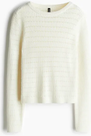 H&M Hullmønstret genser