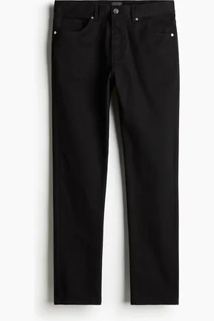 H&M Slim Fit bukse i bomullstwill