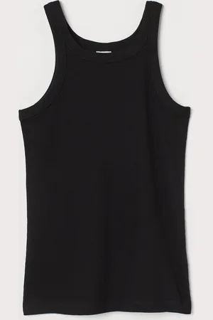 H&M Ribbestrikket singlet