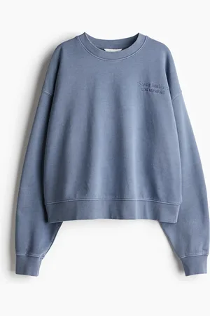 H&M Sweatshirt med tekstmotiv