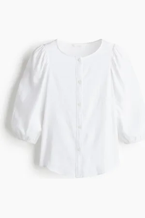 H&M Bluse i linmiks