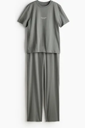 H&M Pyjamas med topp og bukse