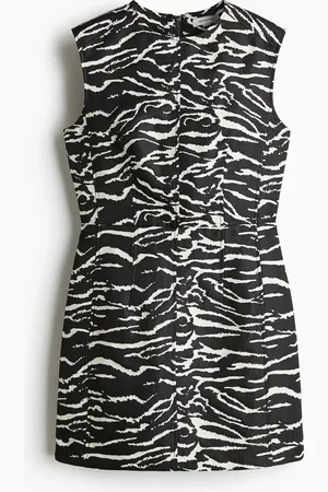 H&M Jacquardvevd minikjole
