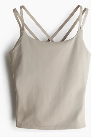 H&M Treningssinglet DryMove™ med integrert BH
