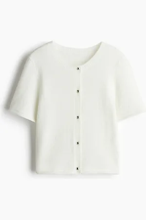 H&M Kortermet finstrikket cardigan