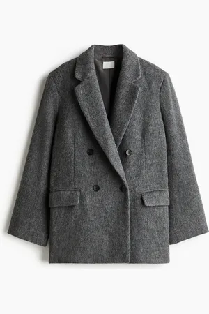 H&M Blazer i ullmiks