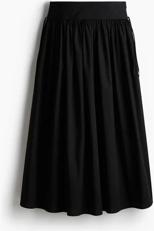 H&M Maxiskjørt i poplin