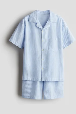 H&M Pyjamas i bomullspoplin