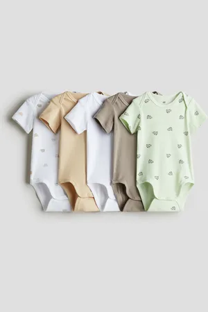 H&M 5-pack body i bomull