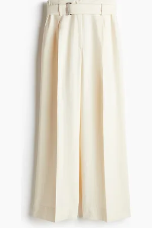 H&M Vid bukse med belte