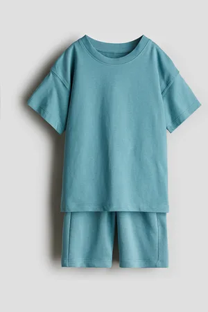 H&M 2-delt sett med T-shirt og shorts