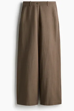 H&M Vid bukse i linmiks